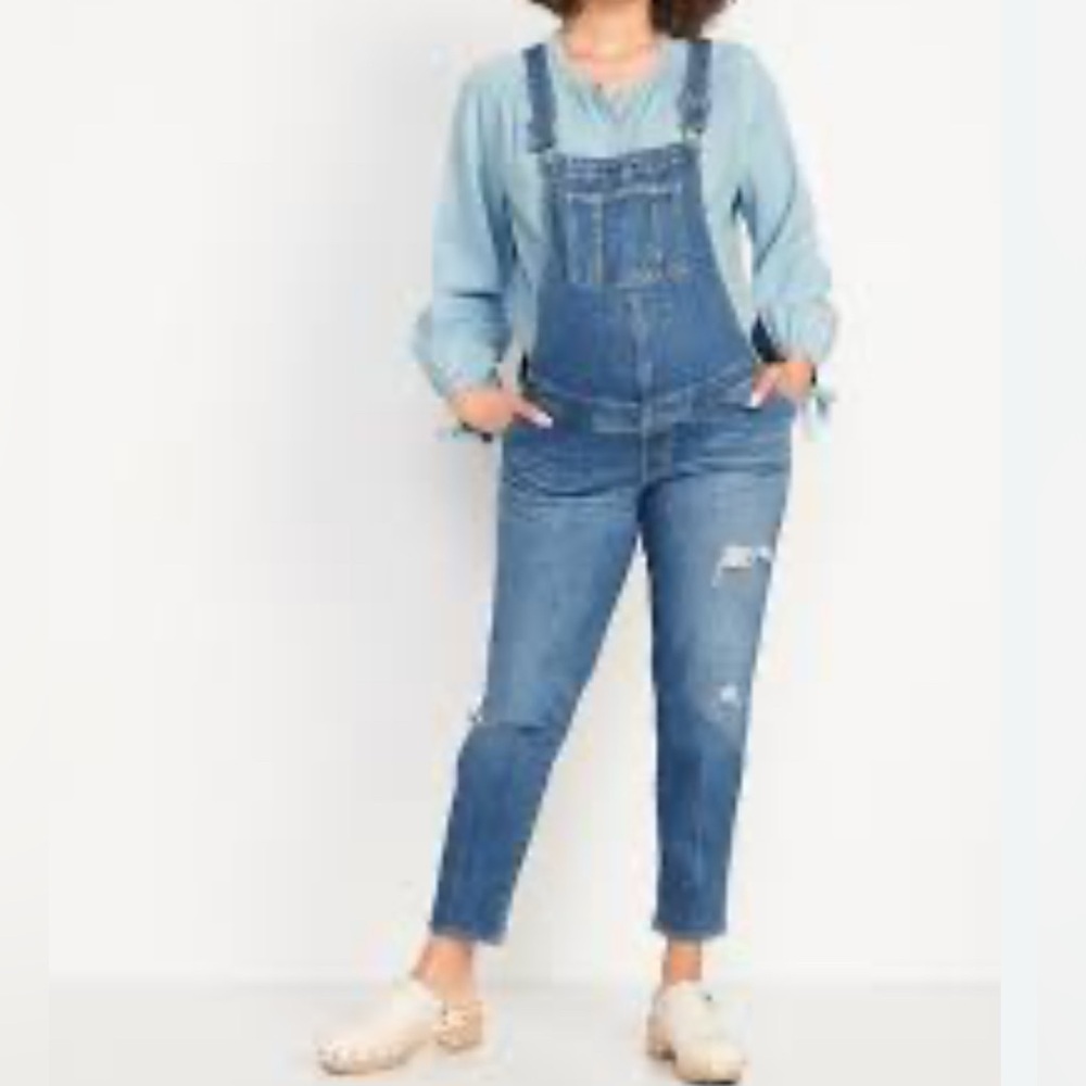 Old Navy Blue Denim Women’s Jeans Overalls